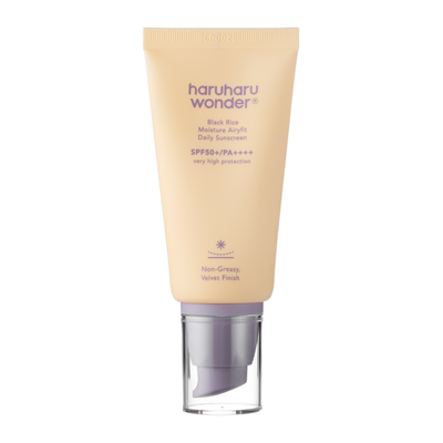 Haruharu Wonder Black Rice Moisture Airyfit Daily Sunscreen Krem z Filtrem SPF50+ PA++++ 50ml