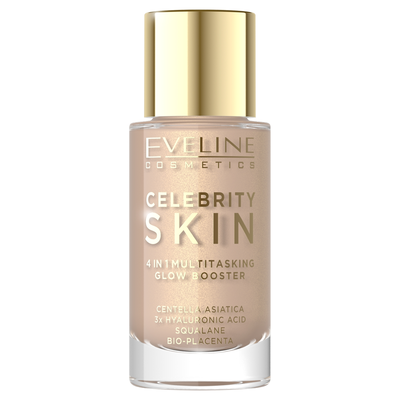 Eveline Celebrity Skin Wielofunkcyjna Baza 4w1 02N Universal Tan