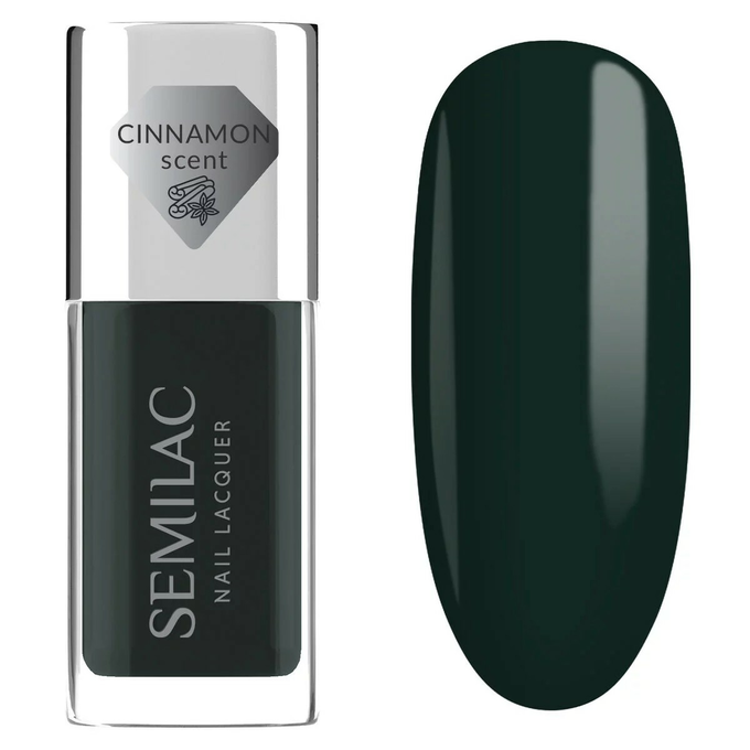 Semilac Klasyczny Lakier do Paznokci 114 Bottle Green