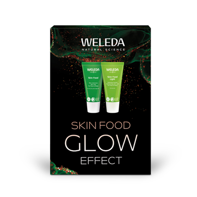 Weleda Skin Food Glow Effect Zestaw Kremów do Twarzy