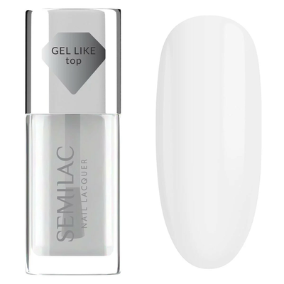 Semilac Top Gel Like Top do Lakierów Klasycznych 9ml
