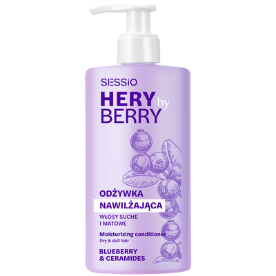 Sessio Hery by Berry Odżywka Nawilżająca do Włosów Suchych i Matowych 290ml