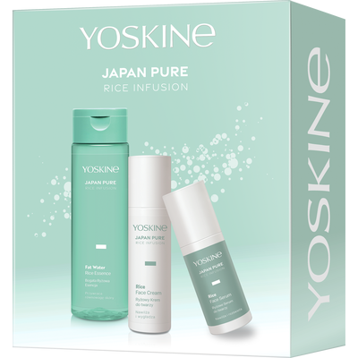 YOSKINE Japan Pure Rice Infusion Zestaw Kosmetyków do Pielęgnacji Twarzy