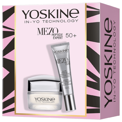 YOSKINE Mezo Peptide Expert Zestaw Kosmetyków do Pielęgnacji Twarzy 50+