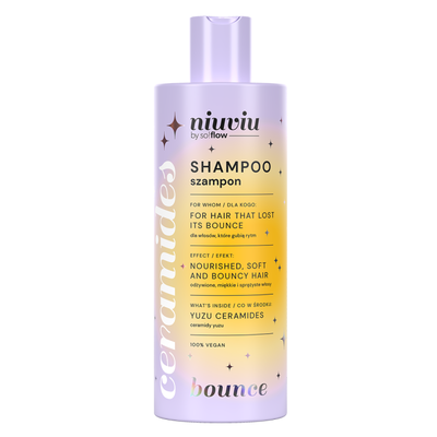 niuviu by So!flow Ceramides Bounce Szampon do Włosów Kręconych 300ml