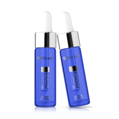 Silcare Oliwka do Skórek i Paznokci Coconut Sea Blue 15ml