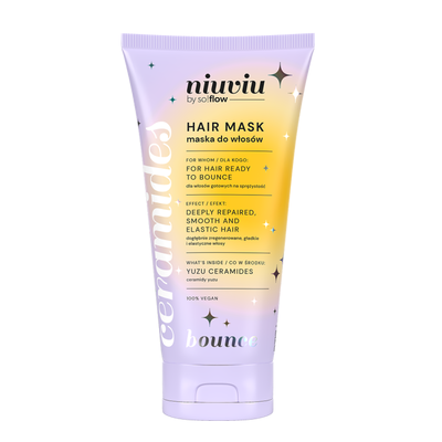 niuviu by So!flow Ceramides Bounce Maska do Włosów Kręconych 200ml
