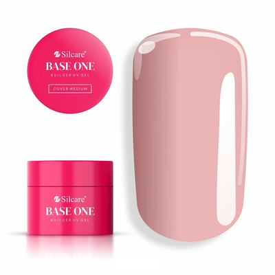 Silcare Base One Żel Budujący do Paznokci Cover Medium 50g