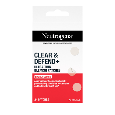 Neutrogena Clear &amp; Defend+ Plasterki na Niedoskonałości 24 Sztuki