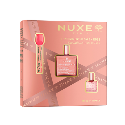 NUXE Zestaw Kosmetyków Glow Huile Prodigieuse Or Florale
