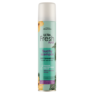 Joanna Ultra Fresh Hair Suchy Szampon Clean &amp; Classic 200ml