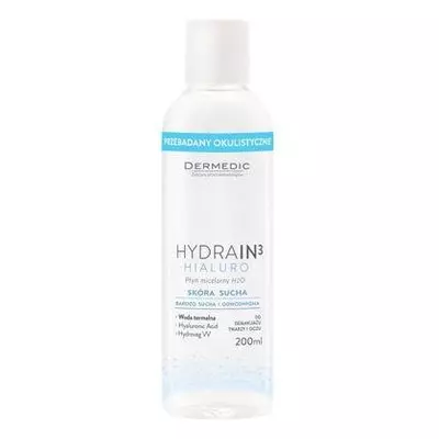 Dermedic Hydrain 3 Hialuro Płyn Micelarny 200ml