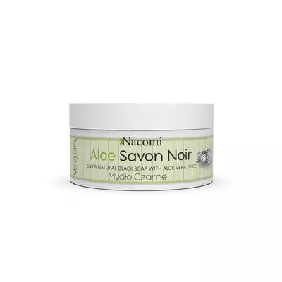 Nacomi Czarne Mydło Savon Noir 200ml (1)