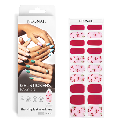 Neonail Gel Stickers Lakier Hybrydowy w Naklejce M15