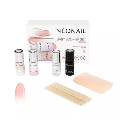 Neonail Baby Boomer Set Zestaw do Stylizacji Paznokci Rose