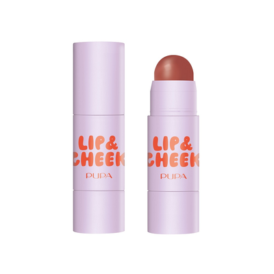 Pupa Milano Lip&amp;Cheek Róż i Balsam do Ust w Sticku 001 Hot Cookie