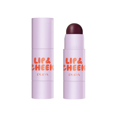 Pupa Milano Lip&amp;Cheek Róż i Balsam do Ust w Sticku 003 Juicy Cherry
