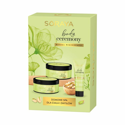 Soraya Body Ceremony Pistacja Zestaw Kosmetyków do Pielęgnacji Ciała