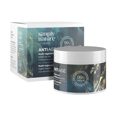 Simply Nature by Clochee Anti-Age Multi-Regenerujący Krem na Noc 50ml