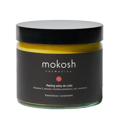 Mokosh Peeling Solny do Ciała Pomarańcza z Cynamonem 300g
