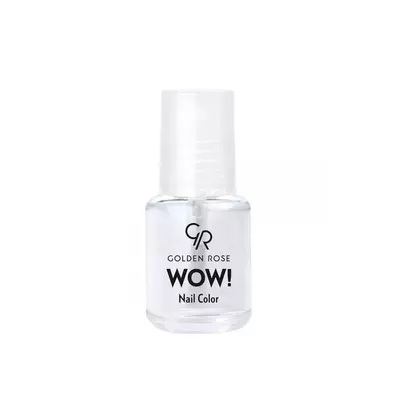 Golden Rose WOW Lakier do Paznoki Bezbarwny 6ml