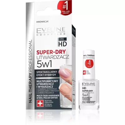 Eveline Utwardzacz do Paznokci Super-Dry 5w1