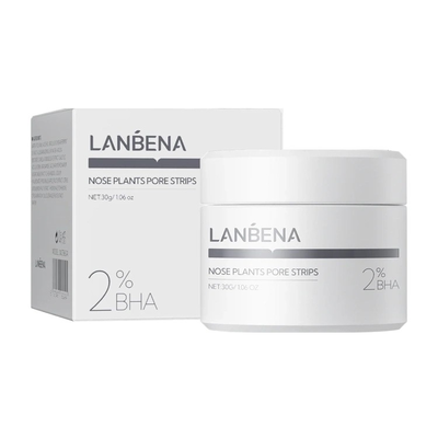 Lanbena Plastry Oczyszczające na Nos 2% BHA 30g