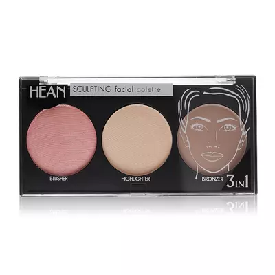 HEAN Sculpting Facial Zestaw Pudrowy do Konturowania