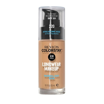 Revlon ColorStay Podkład Cera Sucha i Normalna 220 Natural Beige z pompką
