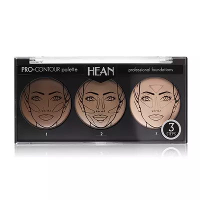 HEAN Pro-Contour Zestaw do Konturowania Twarzy