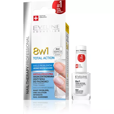 Eveline Nail Therapy Odżywka do Paznokci 8w1