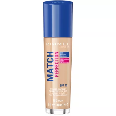 Rimmel Match Perfection Podkład 100 Ivory 