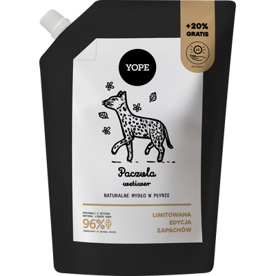 Yope Refill Mydło w Płynie Paczula Wetiwer 600ml