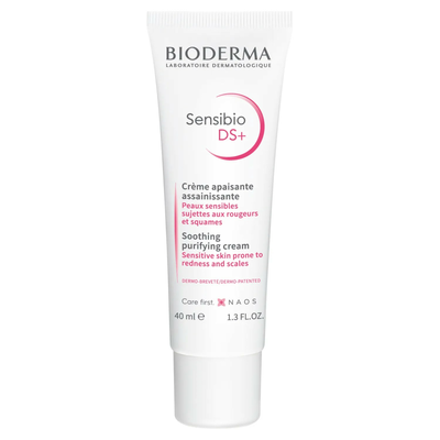 Bioderma Sensibio DS+ Krem łagodzący Zaczerwienienia i Łuszczenie się Skóry z Łojotokowym Zapaleniem 40ml