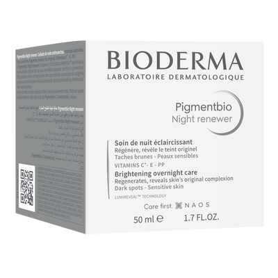 Bioderma Pigmentbio Rozjaśniający Krem na Noc Redukujący Przebarwienia 50ml