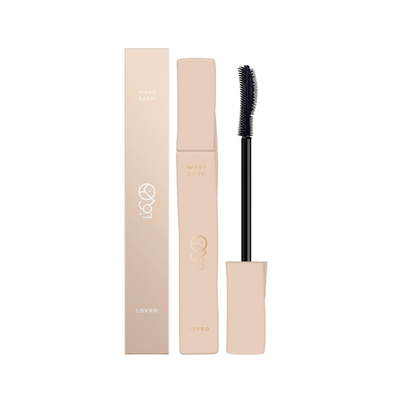 Lovro Wavy Lash Pogrubiająco-Podkręcający Tusz do Rzęs 01 Black 9g