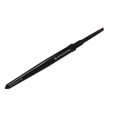 STALEKS Pędzelek do Żelu Skośny EXPERT 09 Szerokość 6 mm/Długość 9 mm