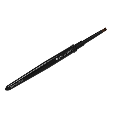 STALEKS Pędzelek do Żelu Prosty EXPERT 08 Szerokość 6 mm/Długość 10 mm