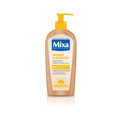 Mixa Bright &amp; Bronze Samoopalający Balsam do Ciała 250ml