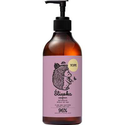 Yope Mydło do Rąk w Płynie Śliwka Szafran 500ml