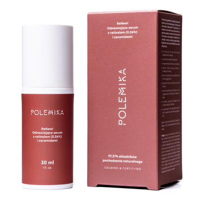 Polemika ReFine! Odnawiające Serum z Retinalem (0,06%) i Ceramidami 30ml