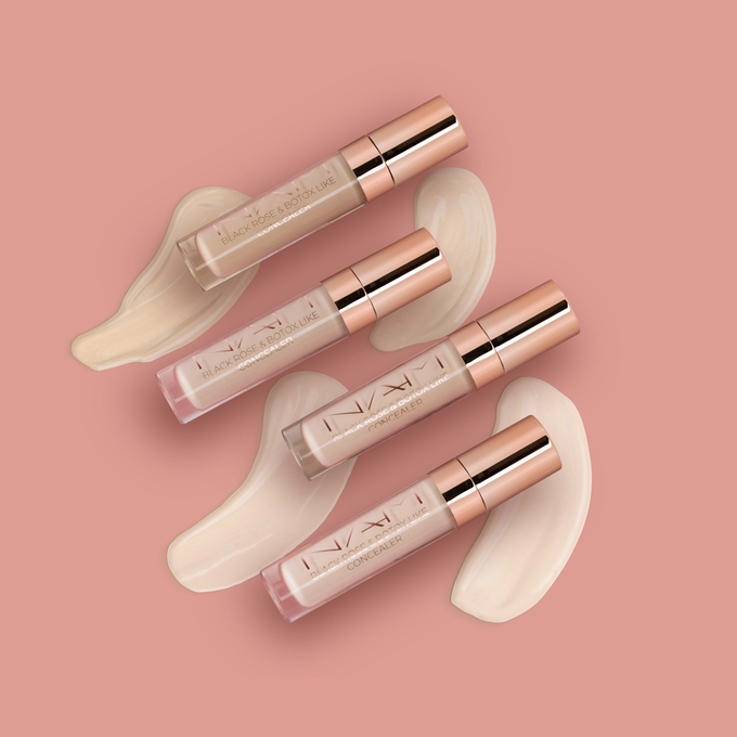NAM Black Rose &amp; Filler Like Concealer! Wygładzający Korektor 1C Swan