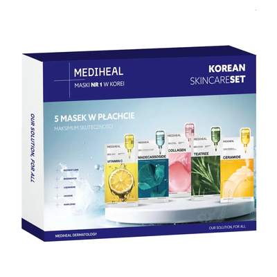 Mediheal Zestaw 5 Maseczek w Płachcie