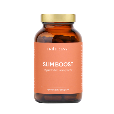 Natu Care Slim Boost Suplement Diety Wspierający Odchudzanie 120 Kapsułek