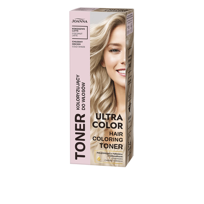 Joanna Ultra Color Toner Koloryzujący do Włosów Kokosowe Latte 100g