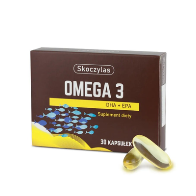 Skoczylas Omega 3 DHA+EPA Suplement Diety 30 Kapsułek
