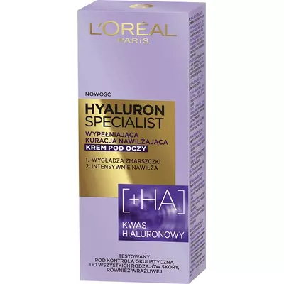 Loreal Hyaluron Specialist Krem pod Oczy 15ml