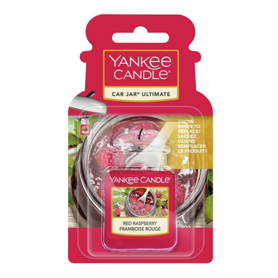 Yankee Candle Car Jar Ultimate Zawieszka do Samochodu Red Raspberry