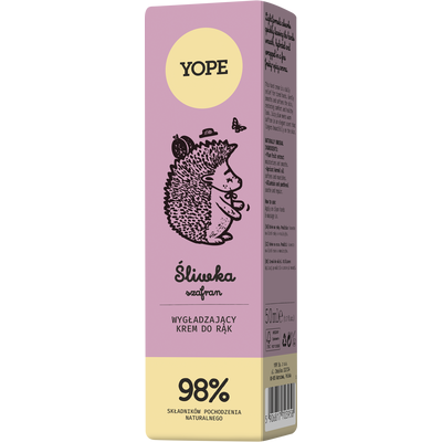 Yope Wygładzający Krem do Rąk Śliwka Szafran 50ml