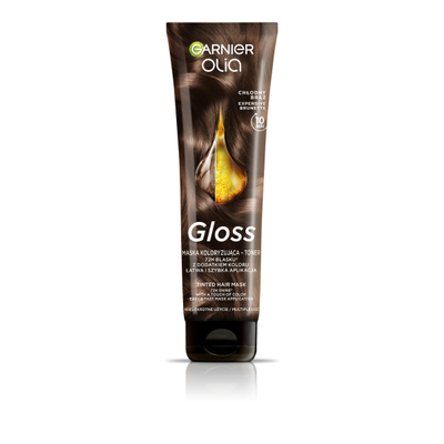 Garnier Olia Gloss Maska Tonująca do Włosów Chłodny Brąz 150ml